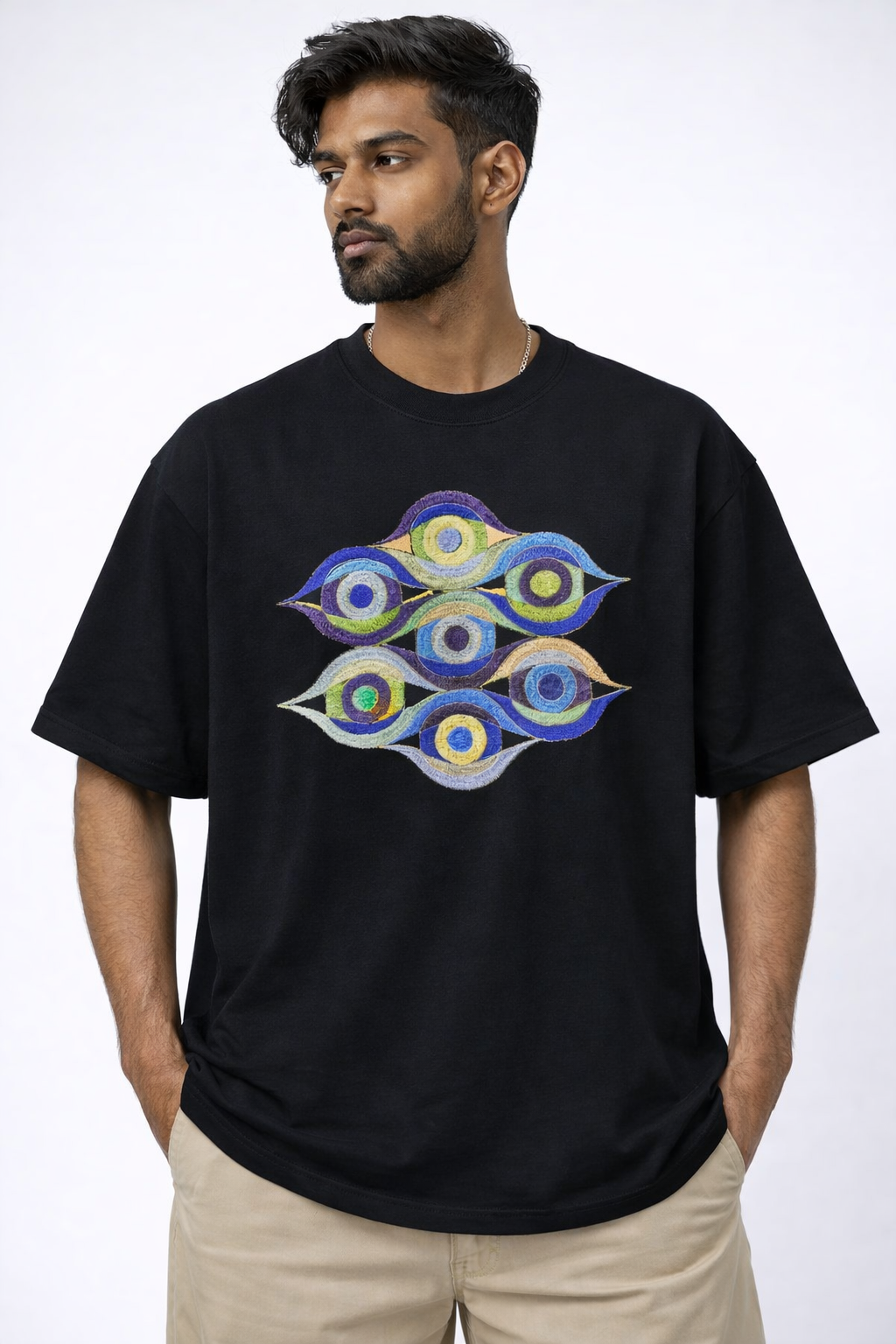 3 - Eye Embroidery T-Shirt