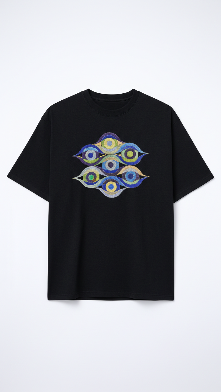 3 - Eye Embroidery T-Shirt